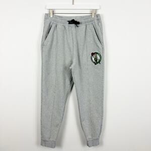 FISLL NBA Boston Celtics Grey Jogger Sweatpants Size Medium